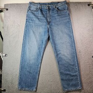 Levi's 550 Jeans Men 40 x 32‎ Zip Fly Blue Denim Soft